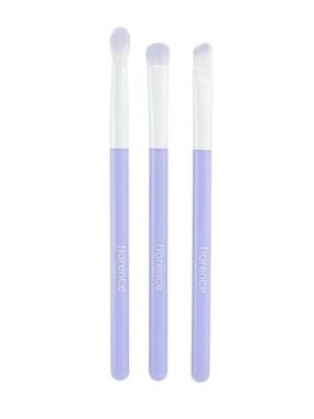 Florence Eyeshadow Brush Set — 3 Piece Precision Eye Brushes